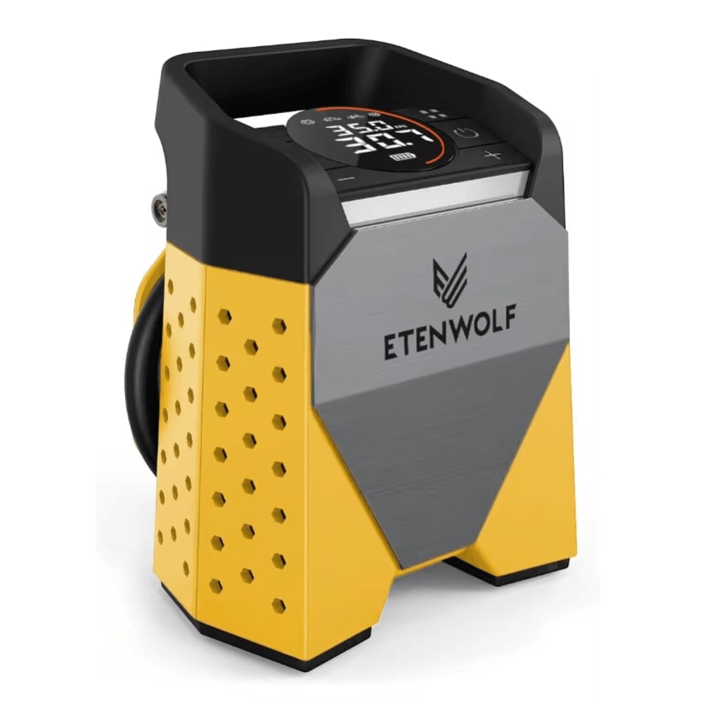 Portable Tire Inflator Pump With Air Compressor And Rechargeable Battery For Cars Motorcycles And T 5