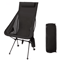 Portable Folding Camping Chair With Headrest Lightweight Outdoor Fishing Chair 3