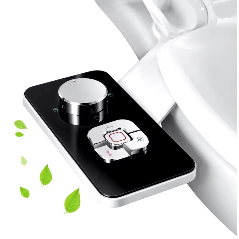 Ultra Slim Bidet Attachment For Toilet With Dual Nozzle And Adjustable Water Pressure 0