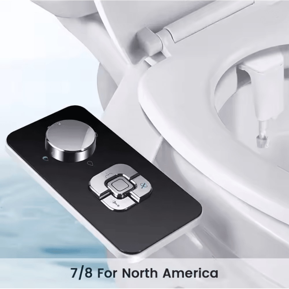 Ultra Slim Bidet Attachment For Toilet With Dual Nozzle And Adjustable Water Pressure 3
