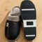 Mens Winter Slippers With PU Leather Waterproof Upper And Warm Fur Lining 1