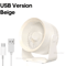 Portable Electric Fan With Wireless Circulator For Home Desktop Wall Or Ceiling Use 2