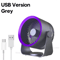 Portable Electric Fan With Wireless Circulator For Home Desktop Wall Or Ceiling Use 3
