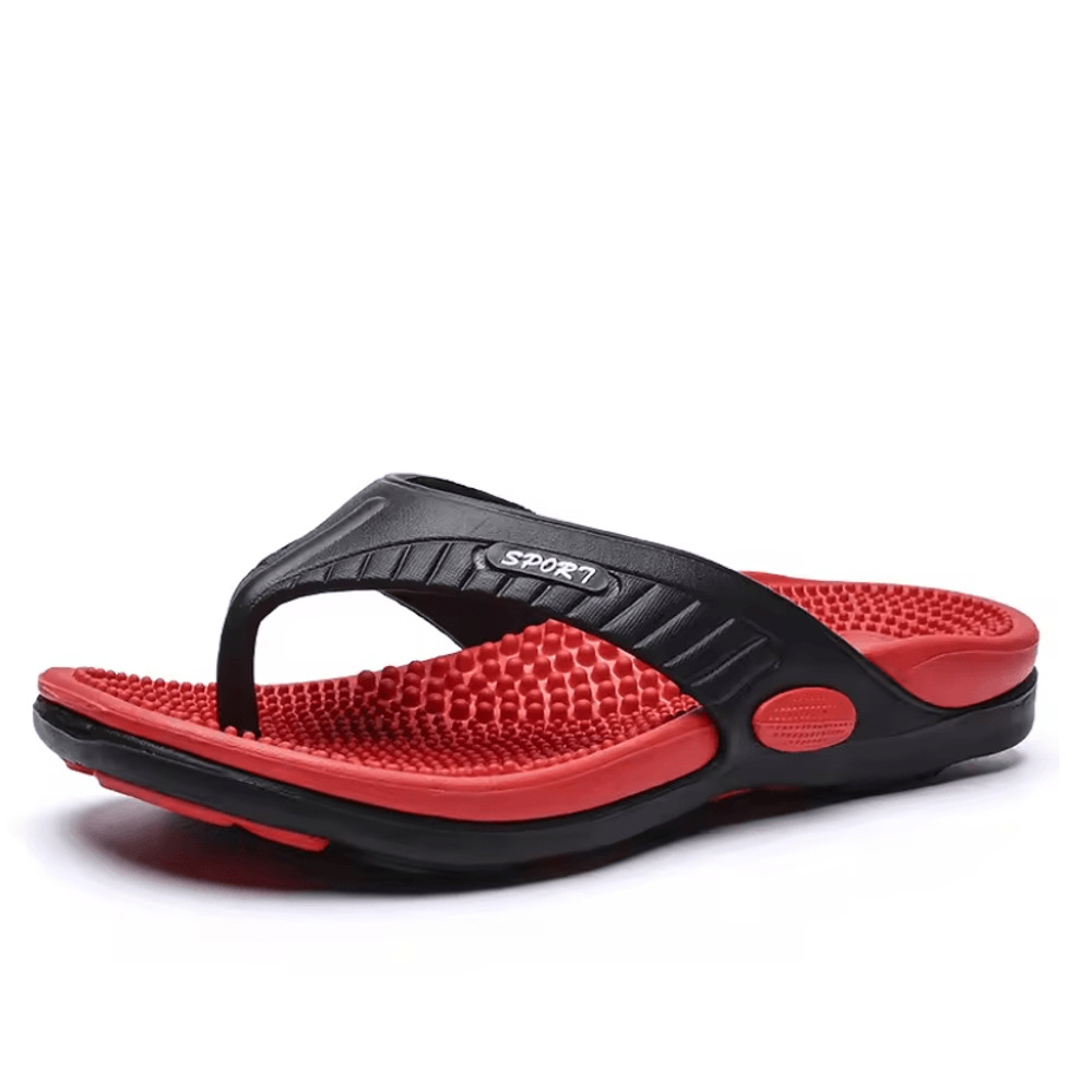 Mens Massage Flip Flops Breathable Summer Beach Sandals With Anti Slip Sole 4