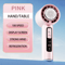 Portable Handheld Fan With Semiconductor Cooling USB Rechargeable 4000mAh Battery 5