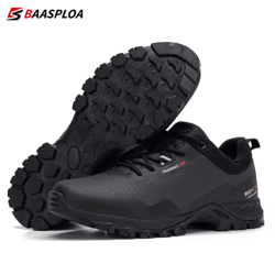 mens waterproof hiking shoes outdoor anti slip sneakers for comfortable trekking