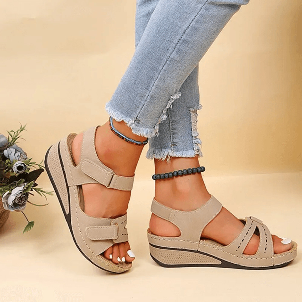 Summer Comfort Wedge Sandals For Women Lightweight Non Slip Platform Shoes 4