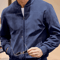 Mens Suede Bomber Jacket Casual Lightweight Zipper Sport Style 1