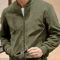 Mens Suede Bomber Jacket Casual Lightweight Zipper Sport Style 3