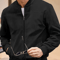 Mens Suede Bomber Jacket Casual Lightweight Zipper Sport Style 0