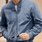 Mens Suede Bomber Jacket Casual Lightweight Zipper Sport Style 2