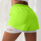 Womens High Rise Yoga Shorts With Inner Layer Running Two In One Design 7