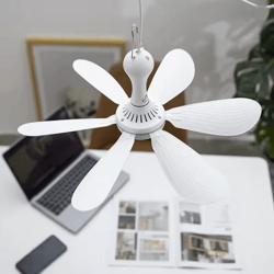 silent usb ceiling fan with remote control 6 blade hanging canopy fan