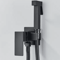 Matte Black Bidet Faucet Solid Brass Hot And Cold Water Mixer Tap 3