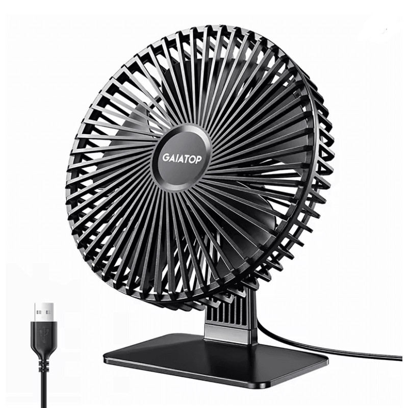 BreezeFlow Portable USB Desk Fan 4