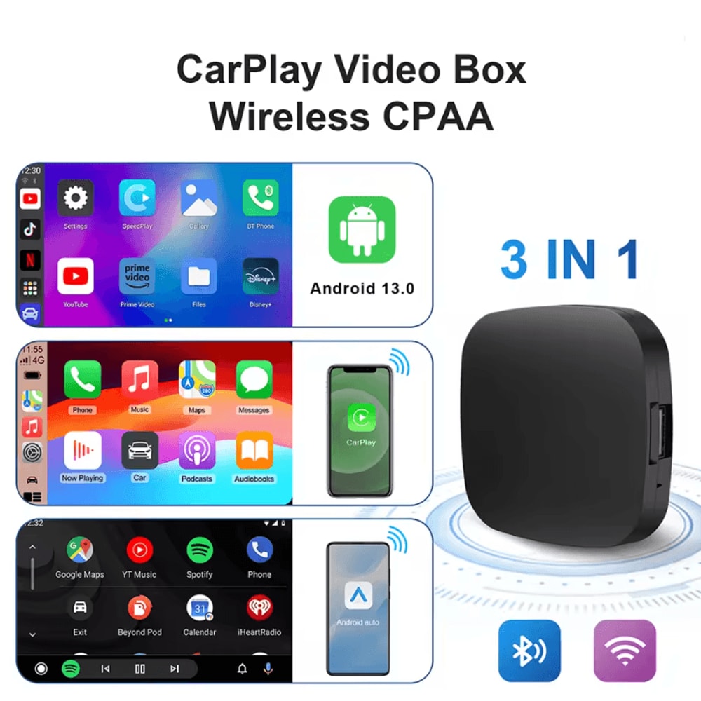 DriveSmart Wireless CarPlay AI Box With Android 13 1