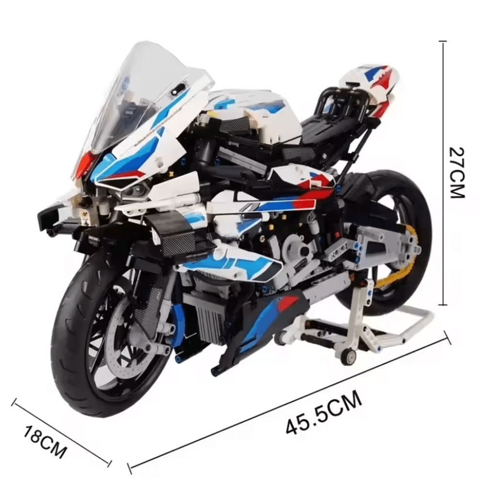 MotoBuild Simulation Motorcycle Building Blocks Model 4