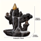 Mountain River Backflow Incense Burner With Waterfall Design And 60 Cones 2