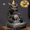 Mountain River Backflow Incense Burner With Waterfall Design And 60 Cones 1
