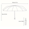 Automatic Windproof Folding Umbrella With UV Protection And Durable Frame 1