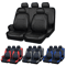 All Season PU Leather Car Seat Covers Waterproof Full Surround Universal Fit 0