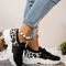 Leopard Print Womens Sneakers Lightweight Breathable Casual Shoes 0