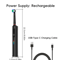 Rechargeable Electric Toothbrush With Rotating Brush Head Compatible With Oral B 2