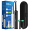 Rechargeable Electric Toothbrush With Rotating Brush Head Compatible With Oral B 7