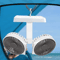 Double Head Desktop Fan With Rechargeable Battery 4 Speed Portable Cooling Fan 0