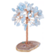Crystal Money Tree With Agate Base Handmade Gemstone Feng Shui Decor 5