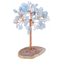 Crystal Money Tree With Agate Base Handmade Gemstone Feng Shui Decor 5