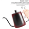 Stainless Steel Gooseneck Drip Kettle Coffee Pour Over Pot With Precision Spout 1
