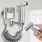 Stainless Steel Handheld Bidet Sprayer Set For Toilet And Bathroom Cleaning 3