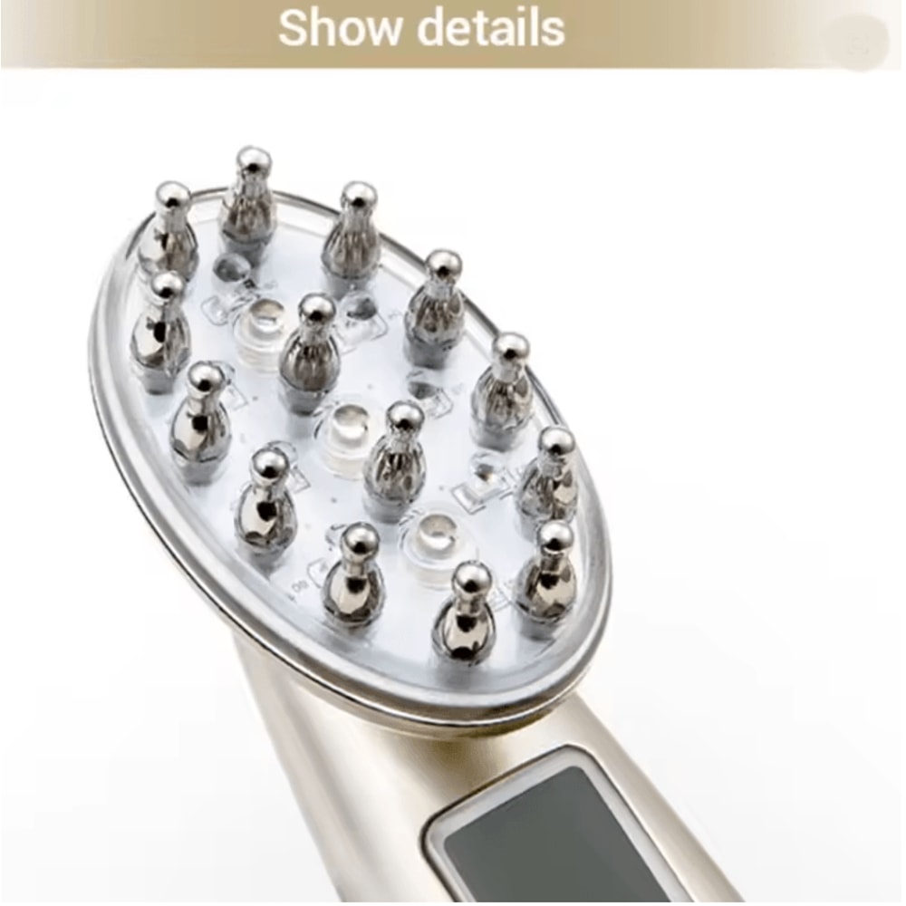 Electric Laser Hair Growth Comb With Red Light Therapy And Scalp Massage 1