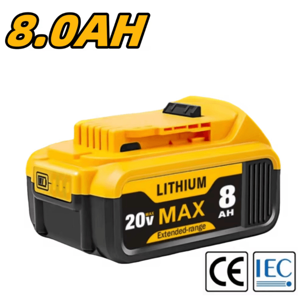 PowerMax 20V Lithium Ion Replacement Battery 80Ah For Dewalt Tools 0