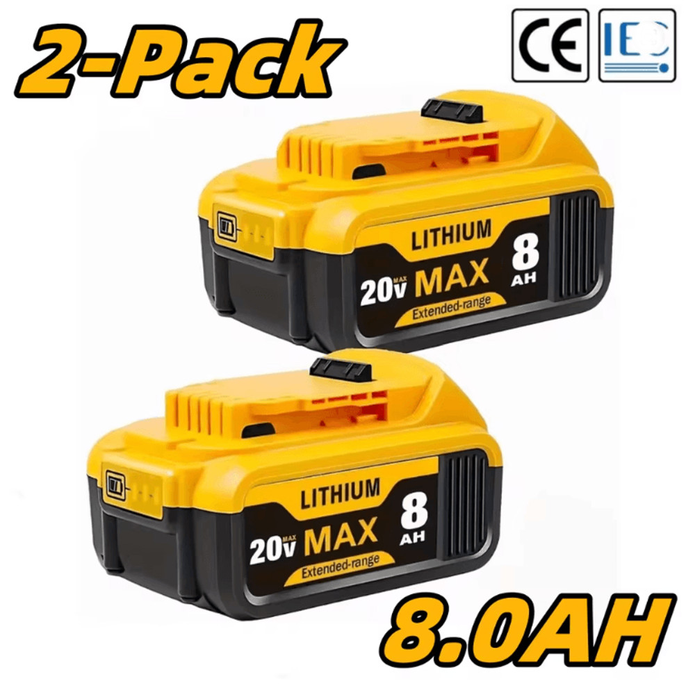 PowerMax 20V Lithium Ion Replacement Battery 80Ah For Dewalt Tools 2