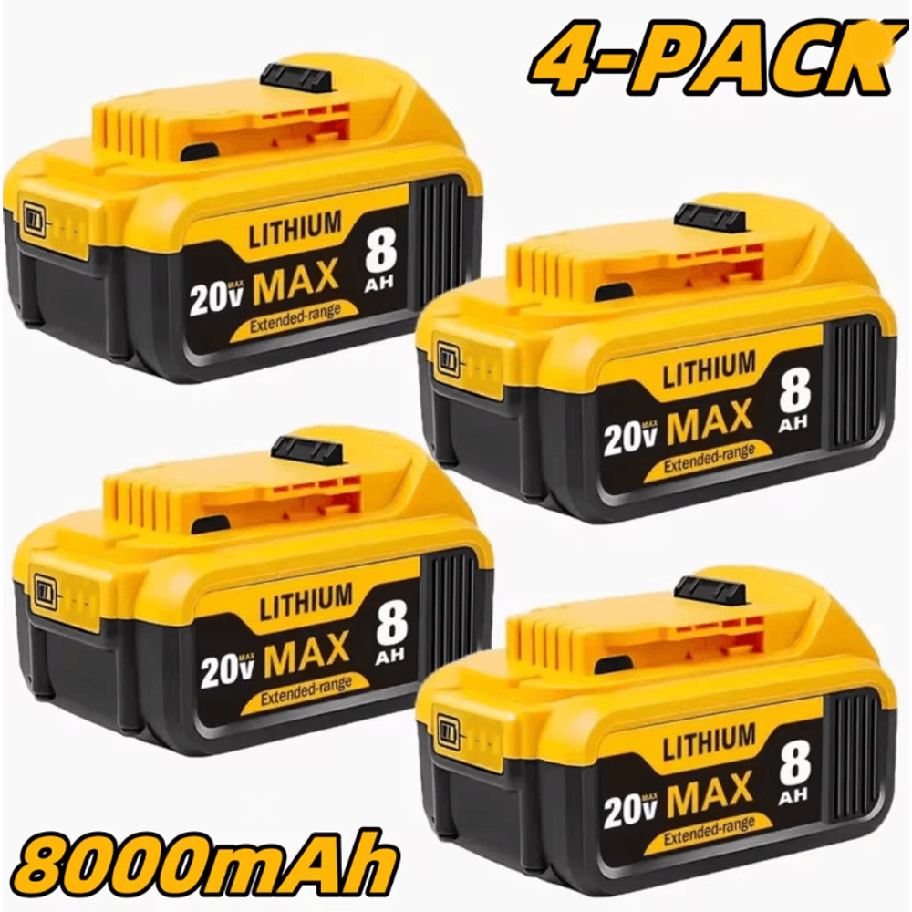 PowerMax 20V Lithium Ion Replacement Battery 80Ah For Dewalt Tools 3