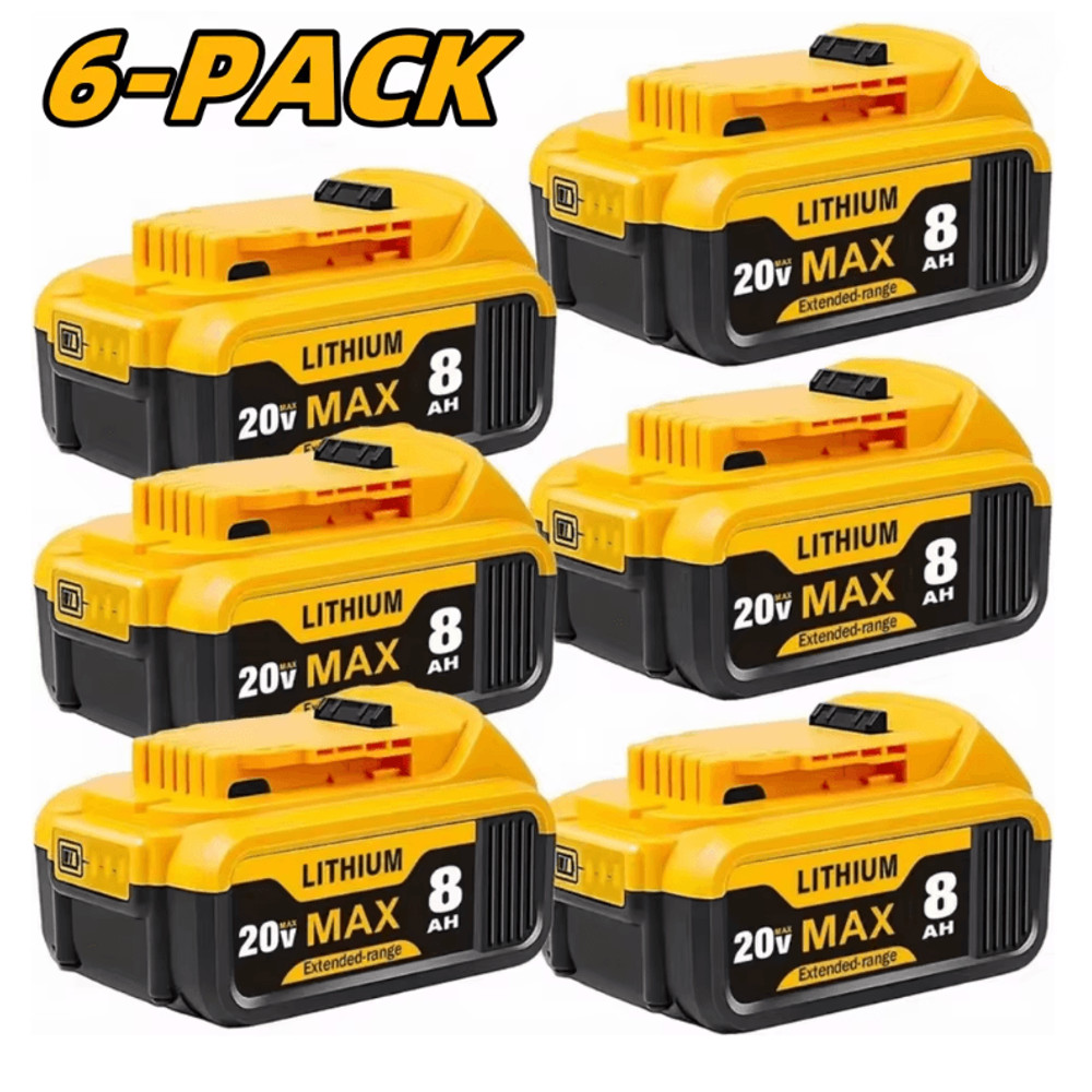 PowerMax 20V Lithium Ion Replacement Battery 80Ah For Dewalt Tools 4