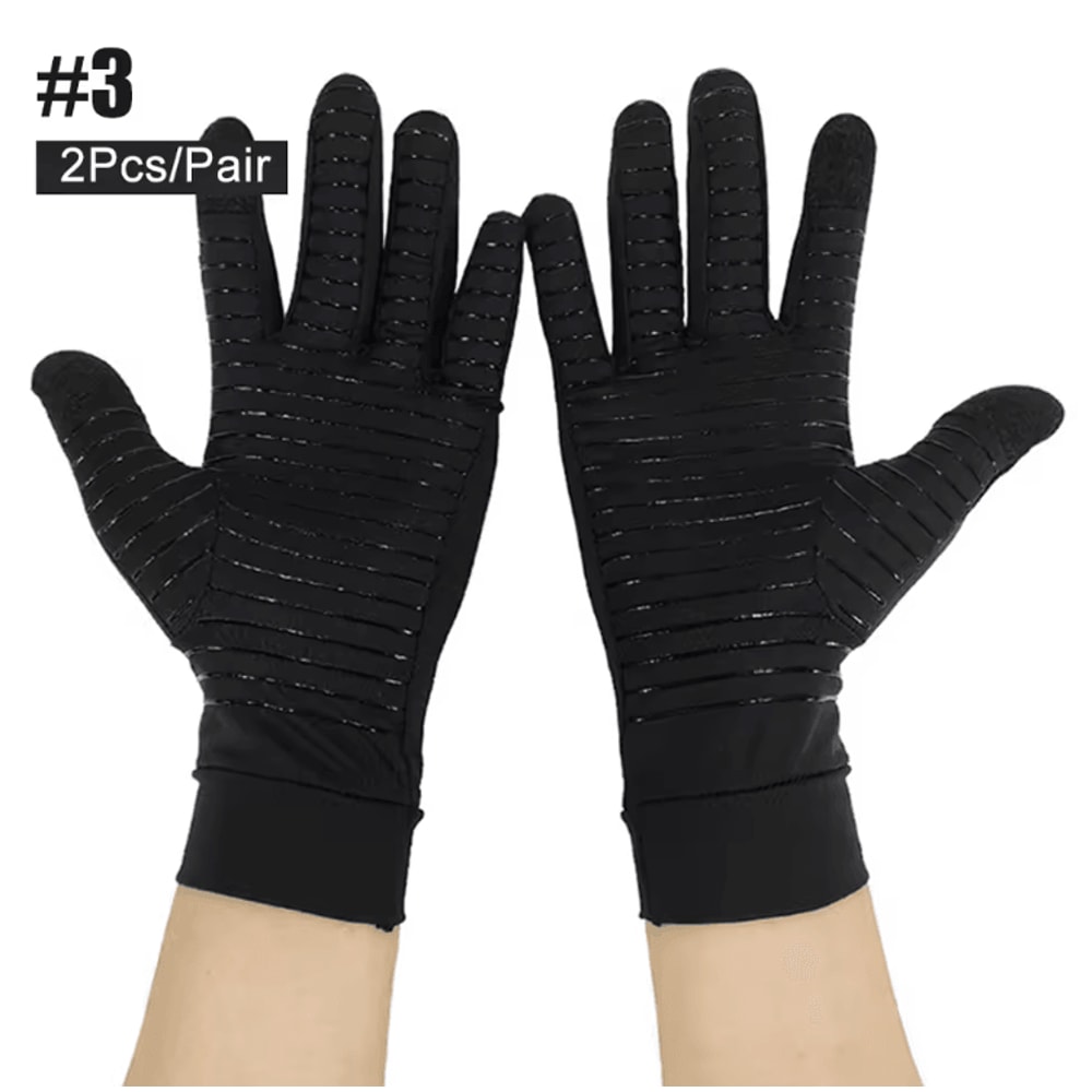 ReliefFlex Copper Compression Gloves For Arthritis And Hand Support 4