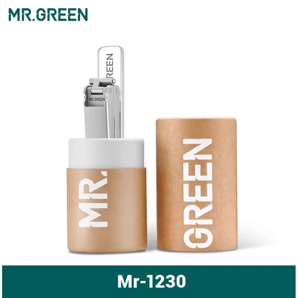 GreenEdge Folding Nail Clippers Portable Stainless Steel Manicure Tool 0