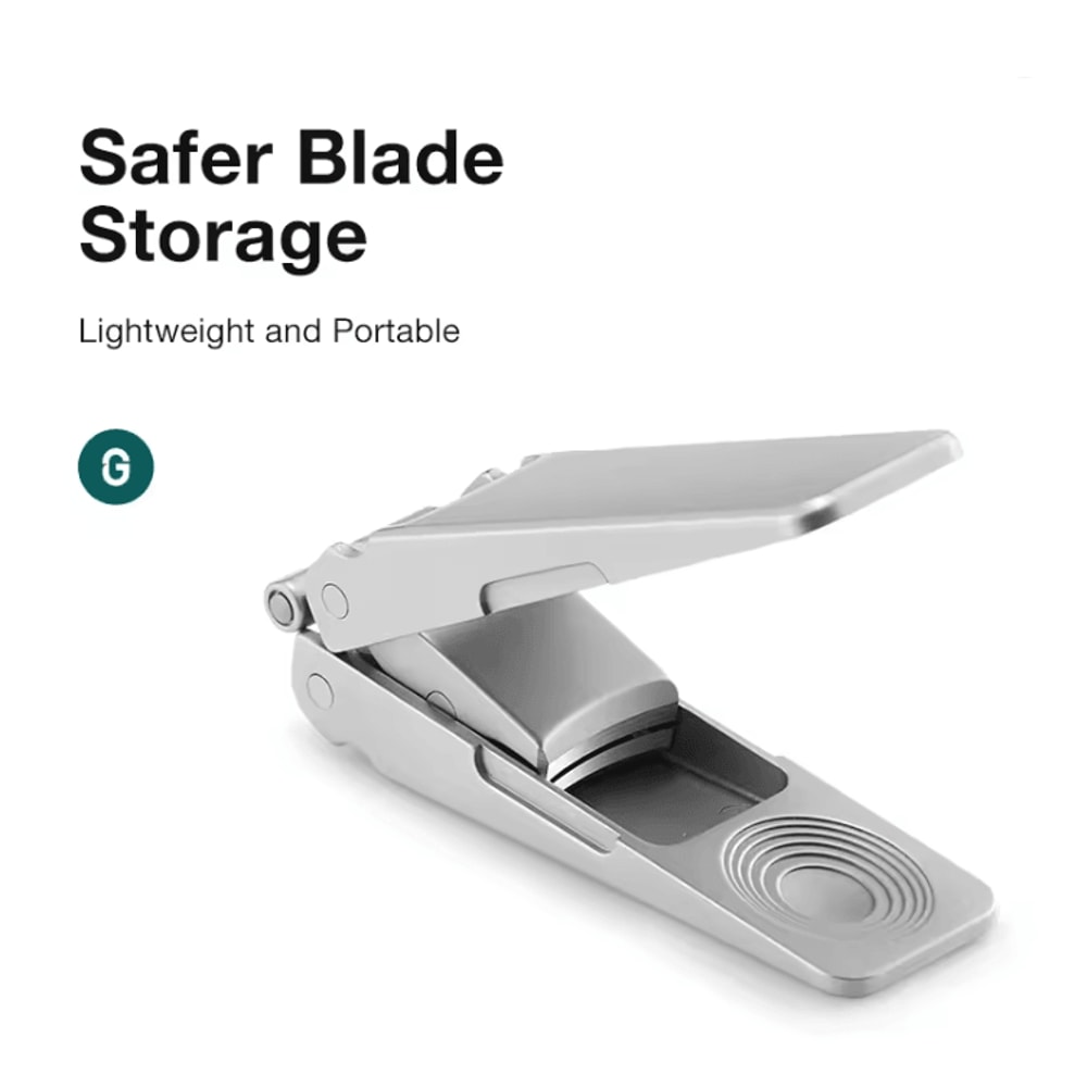 GreenEdge Folding Nail Clippers Portable Stainless Steel Manicure Tool 1