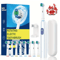 ProClean Rotary Electric Toothbrush Rechargeable With 8 Soft Brush Heads 7