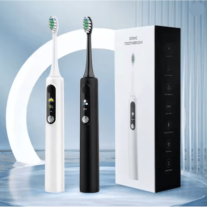 SonicGlow Intelligent Ultrasonic Electric Toothbrush With Magnetic Suspension And Smart Display 0
