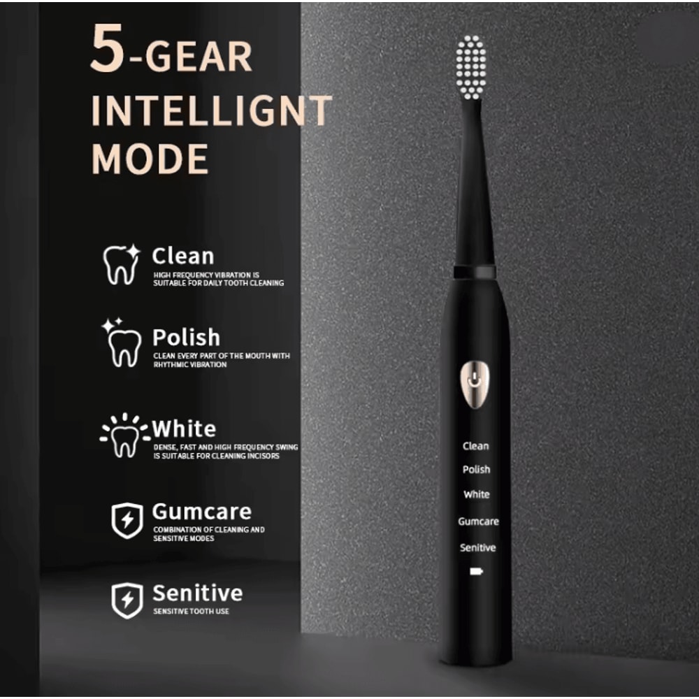Jianpai Sonic Electric Toothbrush With USB Charging And Waterproof Design 1