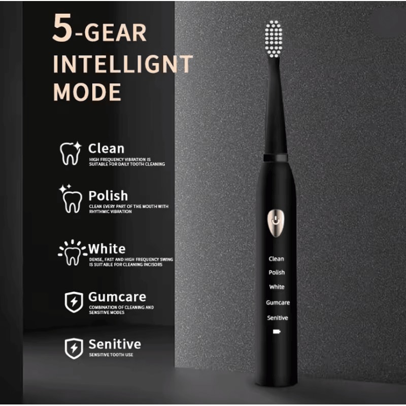 Jianpai Sonic Electric Toothbrush With USB Charging And Waterproof Design 1