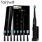 Fairywill FW507 Sonic Electric Toothbrush With 8 Brush Heads And Travel Case 0