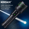 TitanBeam Long Range LED Flashlight Zoomable Tactical Torch 0