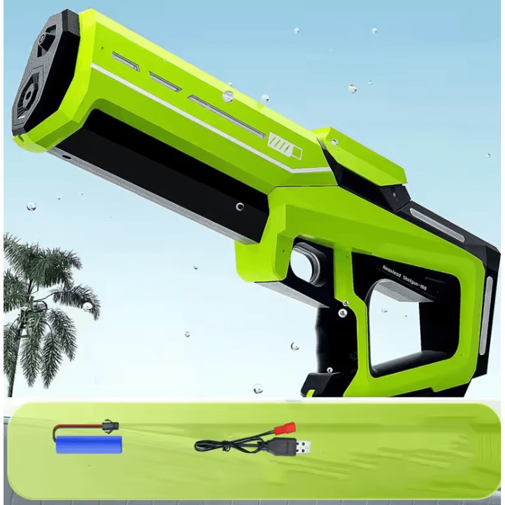 AquaBlast Electric Water Gun Automatic Squirt Blaster For Outdoor Fun 4