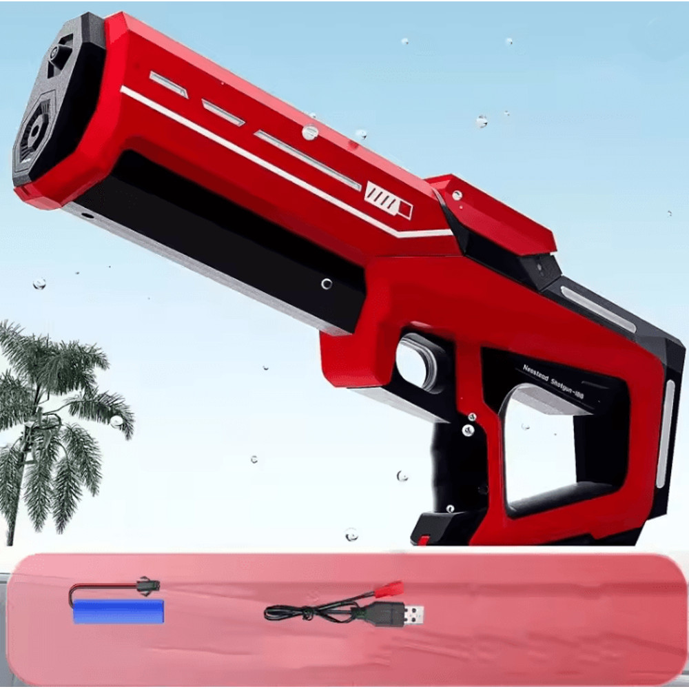 AquaBlast Electric Water Gun Automatic Squirt Blaster For Outdoor Fun 5