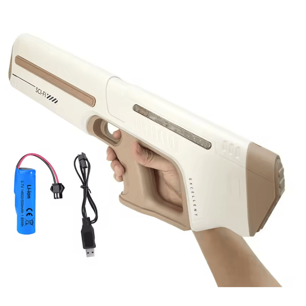 AquaBlast Electric Water Gun Automatic Squirt Blaster For Outdoor Fun 8